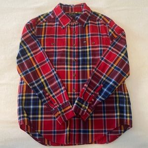 Polo Ralph Lauren cotton button down - size 8